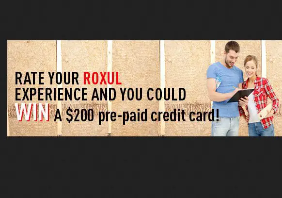 $5000 Roxul Use It, Rate It, Win It Sweepstakes!