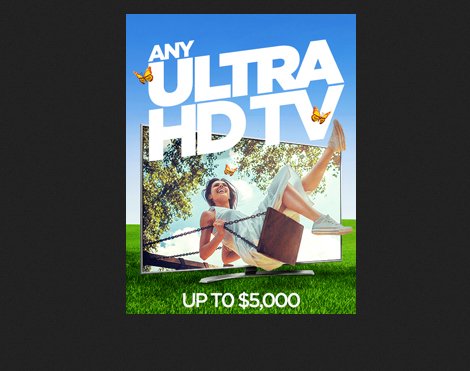 $5,000 Ultra TV Sweepstakes
