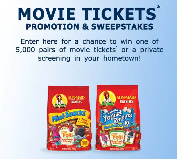 5000 Winners - Trolls Sweepstakes!