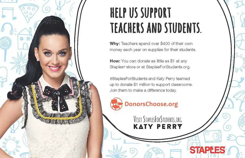$50K scholarship and a trip to LA to meet Katy Perry!
