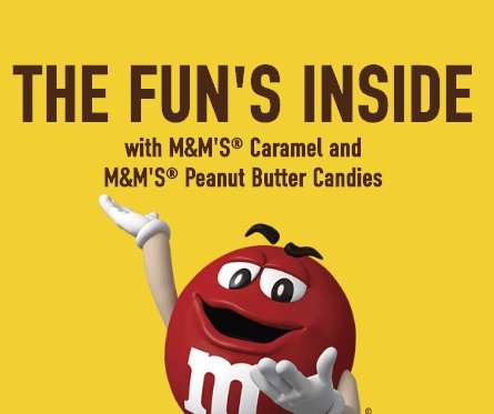 $510,000 M&M Caramel Peanut Butter Gift Card Giveaway