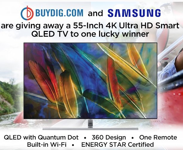 55" Samsung 4K Ultra HD Smart QLED TV