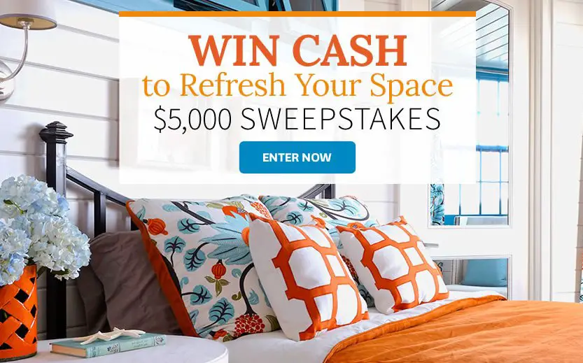$5k Cash To Refresh Your Space!
