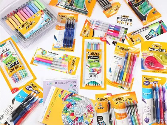 6 Will WIN a BIC Back-to-School Prize Package!