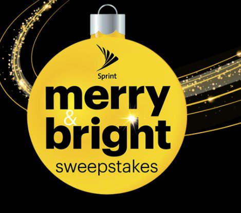 $60,000 Sprint Merry & Bright Sweepstakes