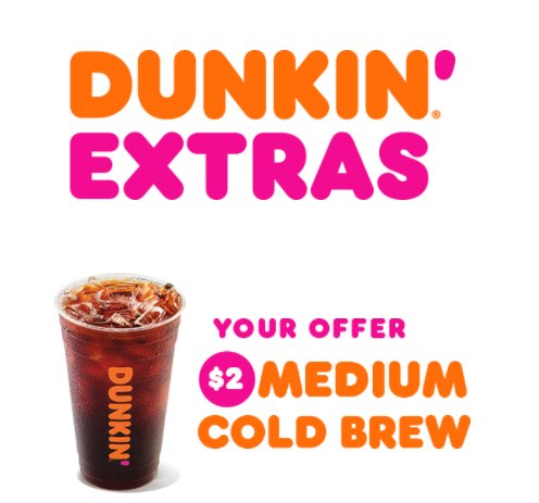 61 $25 Dunkin' Donuts Gift Cards Up For Grabs In The Dunkin Donuts Dunkin Extras Instant Win Game