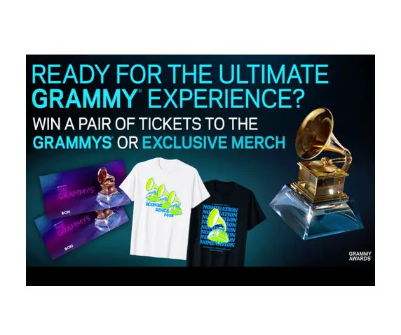 66th Annual Grammy Awards Ticket And Merchandise Giveaway - 2 Bronze Level Tickets To The 66th Annual GRAMMY + More Up For Grabs (15 Winners)
