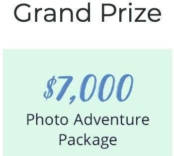 $7,000 Picture The World Sweepstakes