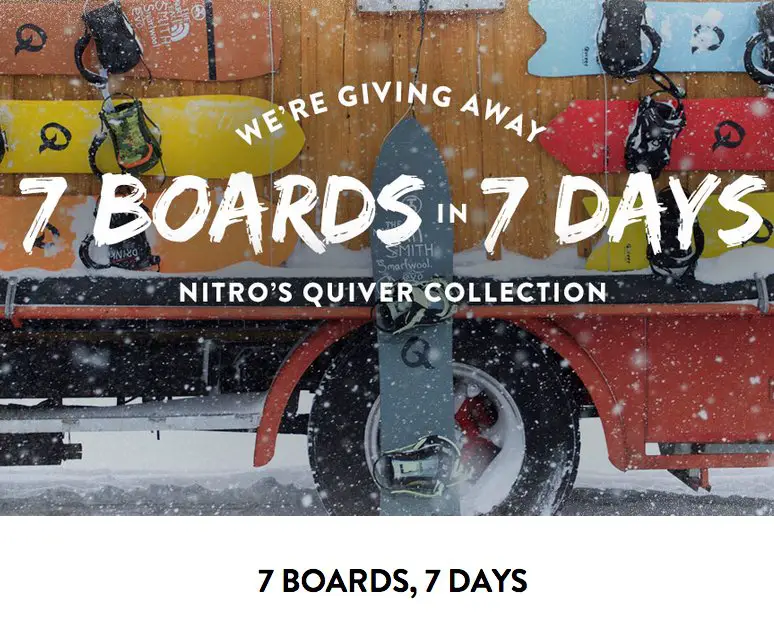 7 Boards, 7 Days Giveaway