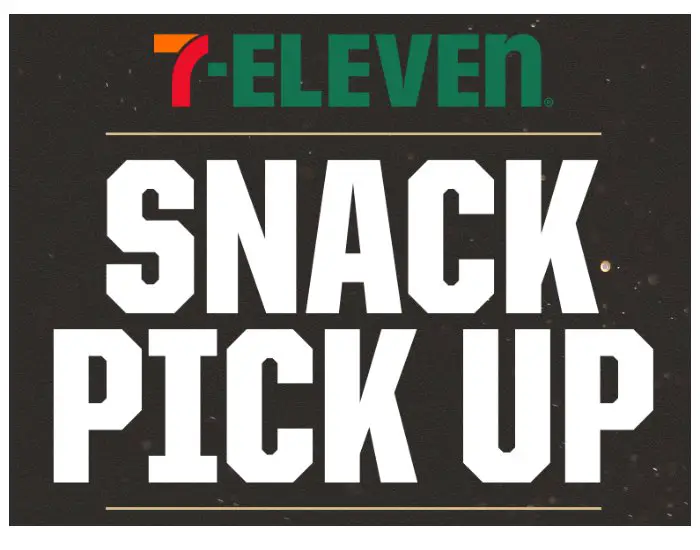 7-Eleven Snack Pickup Sweepstakes - Win One Year Free 7Now Delivery