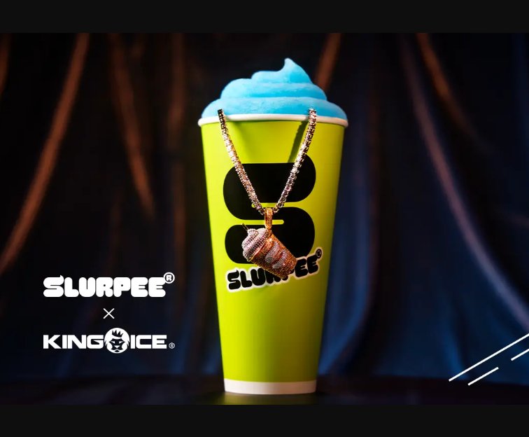 7-Eleven Turn Up Rewards Sweepstakes - Win A $2,500 King Ice SLURPEE Pendant Necklace Or Other Prizes {340 Winners}
