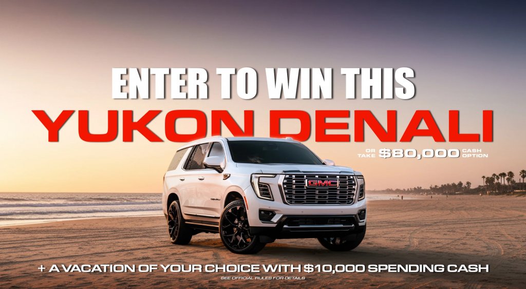 717 Supply 2025 GMC Yukon #35 Sweepstakes – Win An SUV + Cash