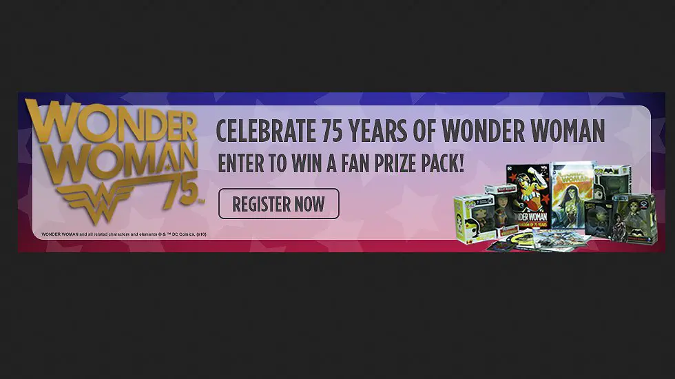 75 Years of Wonder Woman Giveaway
