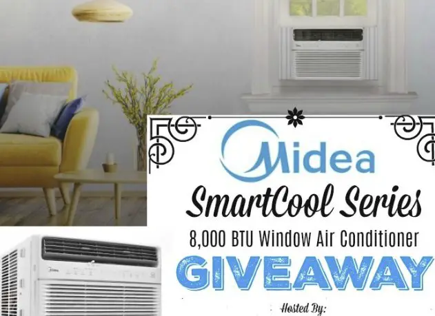 8,000 BTU Window Air Conditioner Giveaway