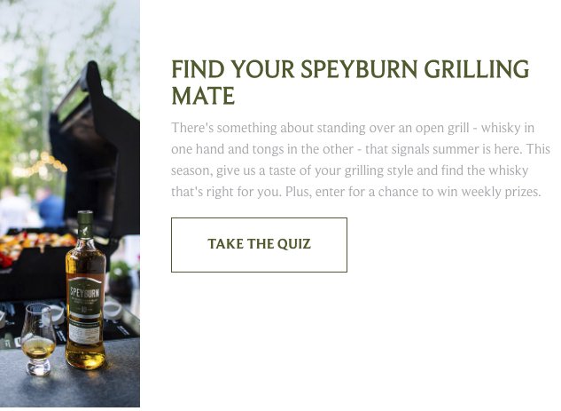 8 Winners! Speyburn King of the Grill
