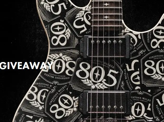 805 “X Ernie Ball Guitar” Sweepstakes - Win a Custom 805 x Ernie Ball Music Man Valentine Guitar