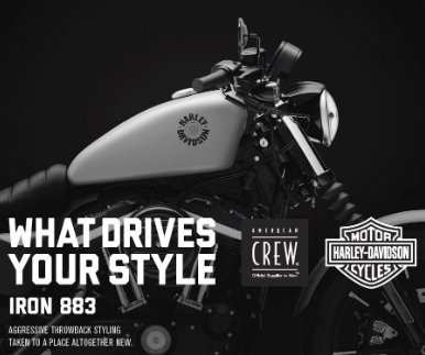 $9,250 American Crew + Great Clips PRESENT Harley-Davidson