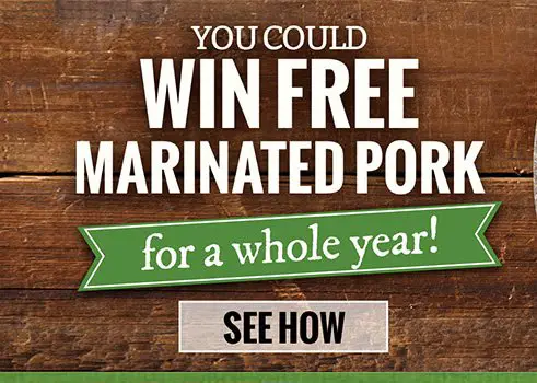 9 Grand Prizes, 1 Year of Pork!