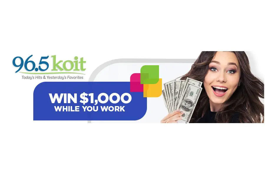 96.5 KOIT Employee Of The Day Giveaway - Win $1,000 (CA Only)
