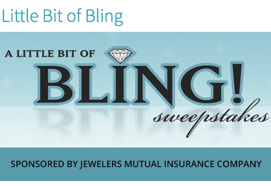A Little Bit Of Bling Sweepstakes