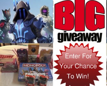 A Second Epic Giveaway: Fortnite and Harry Potter