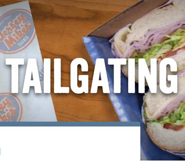 A Sub Above CFB Tailgate Sweepstakes!
