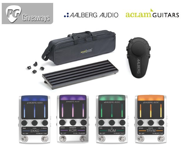 Aalberg Audio & Aclam Guitars Pedalboard Giveaway