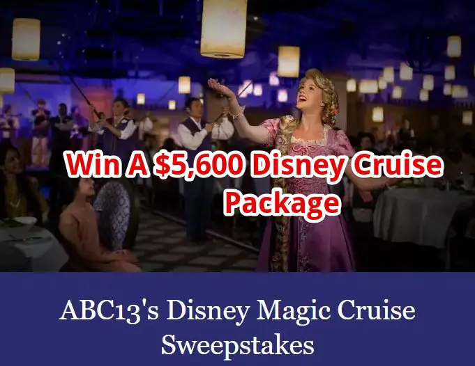 ABC13’s Disney Cruise Line Homeports TV Sweepstakes - Win A $5,600 Disney Cruise Package