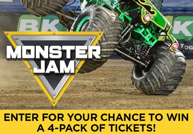 ABC7 Monster Jam Sweepstakes - Win 4-pack Tickets To The Monster Jam (25 Winners)