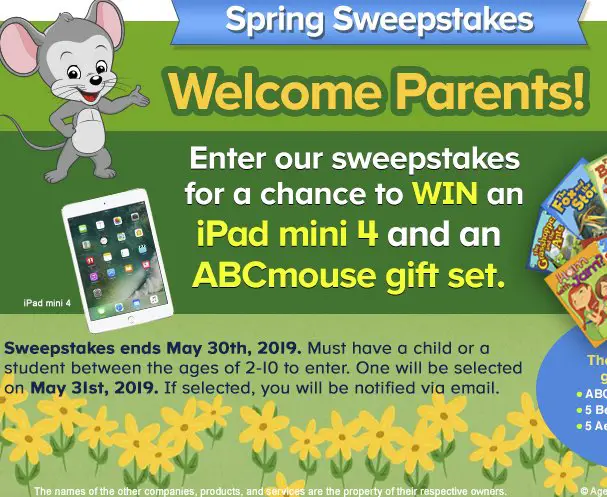 ABCmouse Spring Sweepstakes