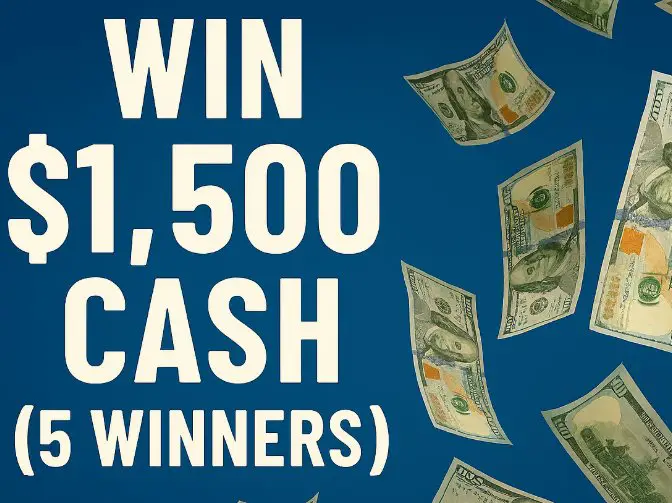 Abe’s Home For The Holidays Sweepstakes – Win $1,500 Cash (5 Winners)