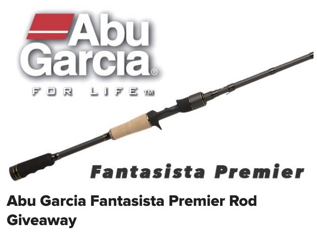 Abu Garcia Fantasista Premier Rod Giveaway!