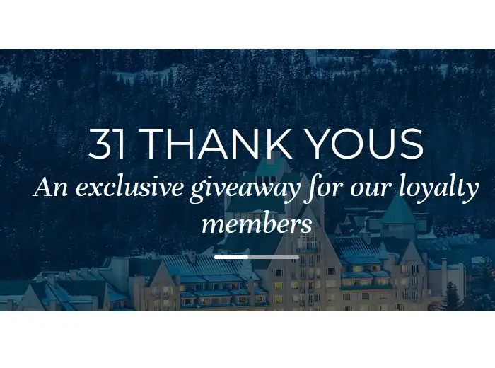Accor Live Limitless 31 Thank Yous Sweepstakes - Getaway, Gift Cards & More Up For Grabs