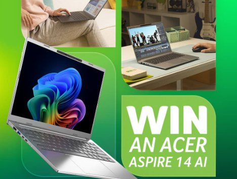 Acer IFA 2026 Giveaway - Win an Acer Aspire 14 AI laptop