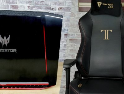 Acer Predator Helios 300 Gaming Laptop and Secretlab Titan Gaming Chair