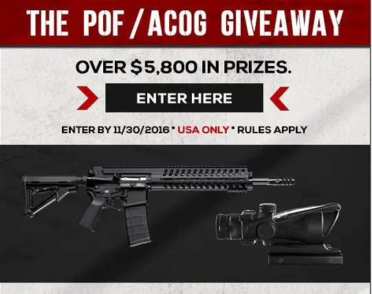 ACOG Giveaway and Prize Pack!