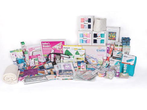 ACS Mega Quilt & Sew Giveaway Box -  Win Fabric Bundles, Patterns, Sewing Kits, Tools & More