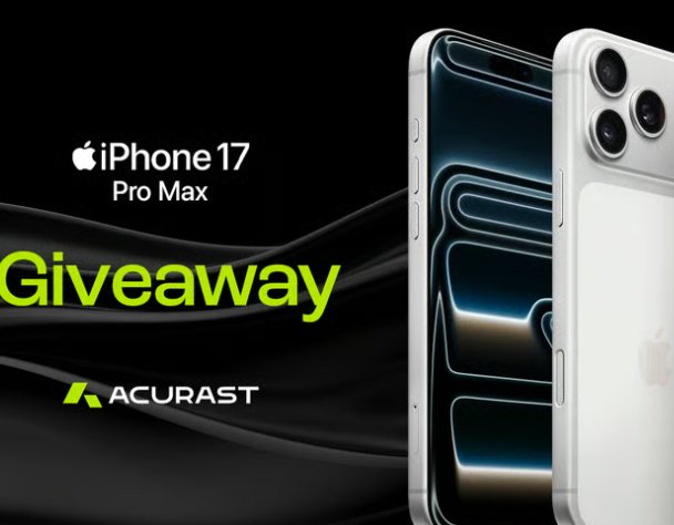 Acurast iPhone 17 Pro Max Giveaway - Wn an iPhone 17 Pro Max