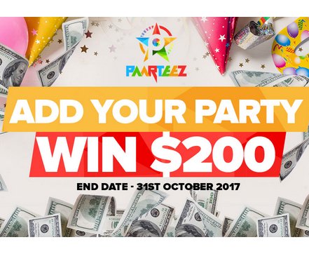 Add Party: Win $200
