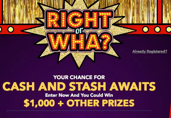 Adult Swim Right or WHA? Sweepstakes