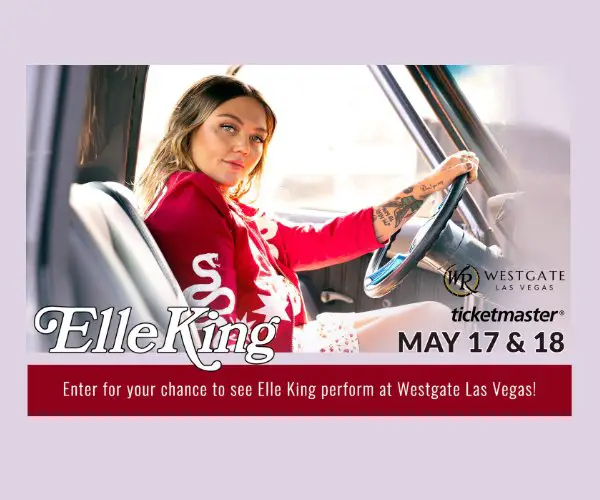 After Midnite Elle King Las Vegas Flyaway Sweepstakes - Win A Trip For 2 To Las Vegas