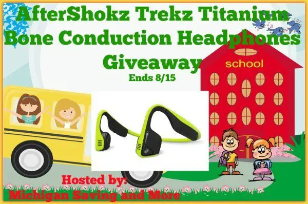 AfterShokz Trekz Titanium Bone Conduction Headphones Giveaway!