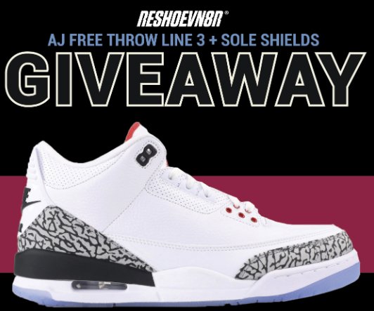 Air Jordan Free Throw Line 3 Giveaway