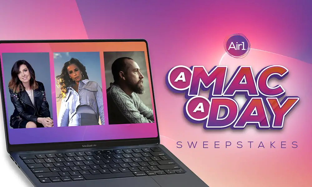 Air1 A Mac A Day Sweepstakes - Win 1 Of 10 MacBook Air Laptops