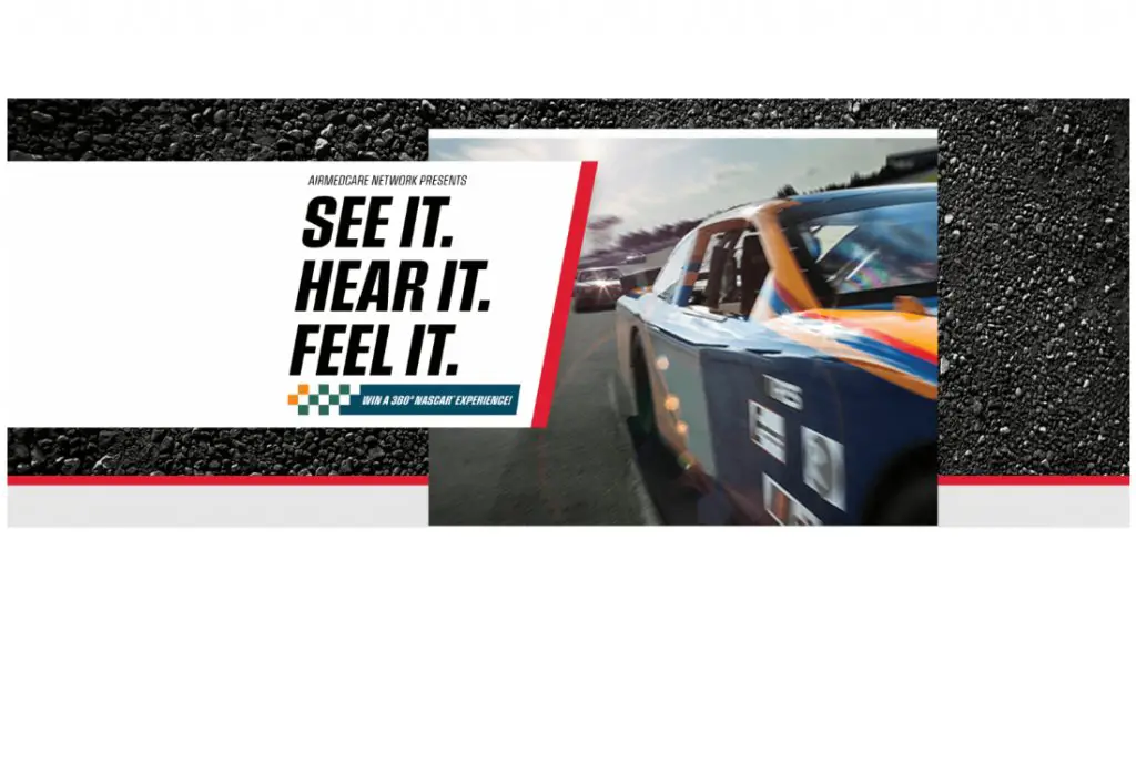 AirMedcare Network  NASCAR 2023 Giveaway - Win Two NASCAR VIP Tickets & $7,500 (4 Winners)