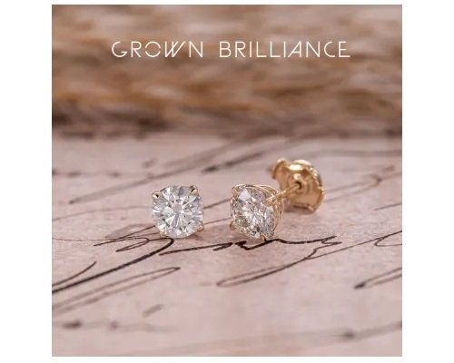 AJS Creations Diamond Earrings Giveaway - Win 2-Carat Diamond Stud Earrings