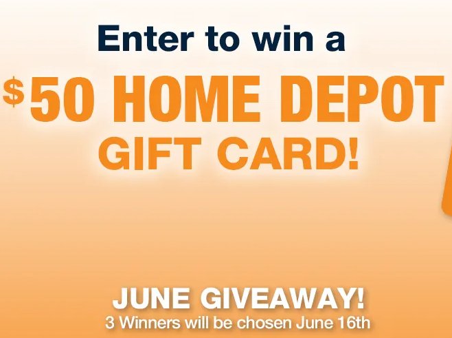 Alabama 811 June 2025 Giveaway - Win a $50 Home Depot Gift Card