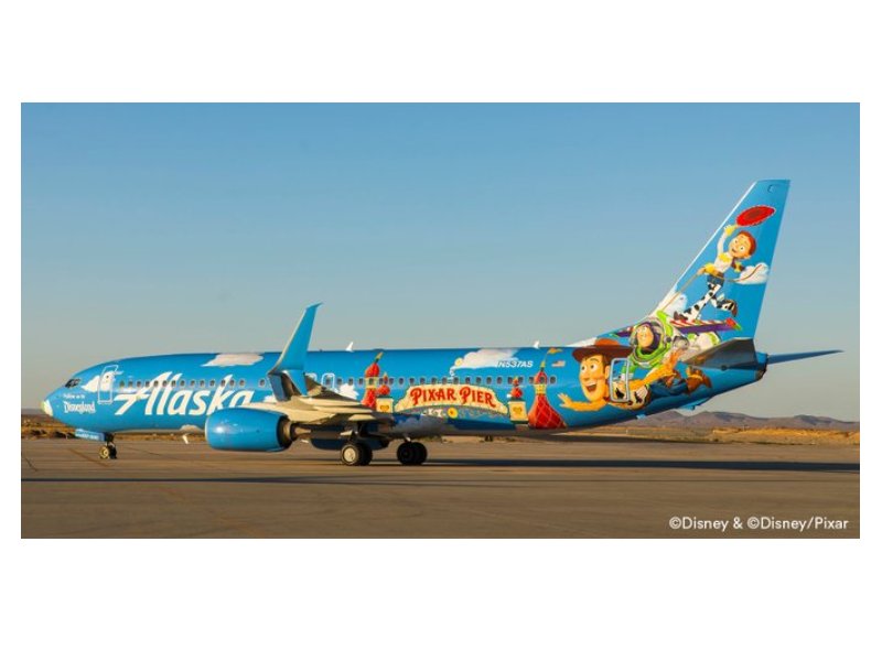 Alaska Airlines X Pixar Fest Sweepstakes - Win A Trip For 4 To Disneyland Resort