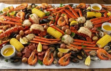 Alaska Seafood Guys April 30 Person Seafood Boil Cookout Giveaway - Win Seafood for 30 People