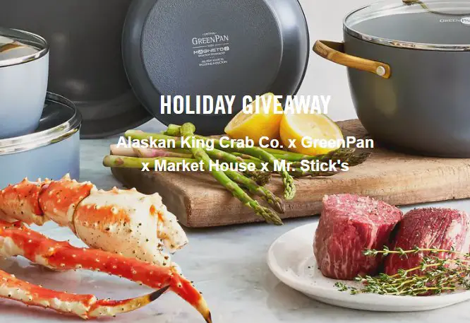 Alaskan King Crab Holiday Feast Giveaway - Win A $1,600 Seafood Package